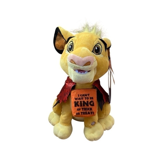 Disney Lion King Simba Animated Trick Or Treat Plush Stuffed Animal Halloween - Picture 1 of 6